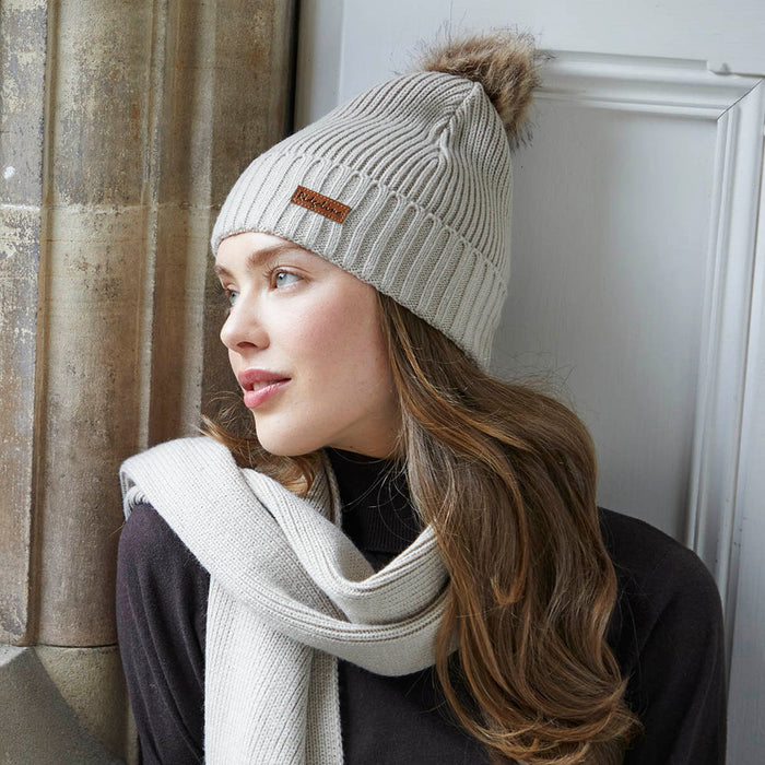 Ridgeline Baltic Hat & Scarf Set Sand