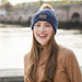 Ridgeline Heritage Fine Knit Bobble Hat Tarn