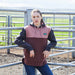 Ridgeline Women's Tribe Hoodie Oxblood Tri-colour