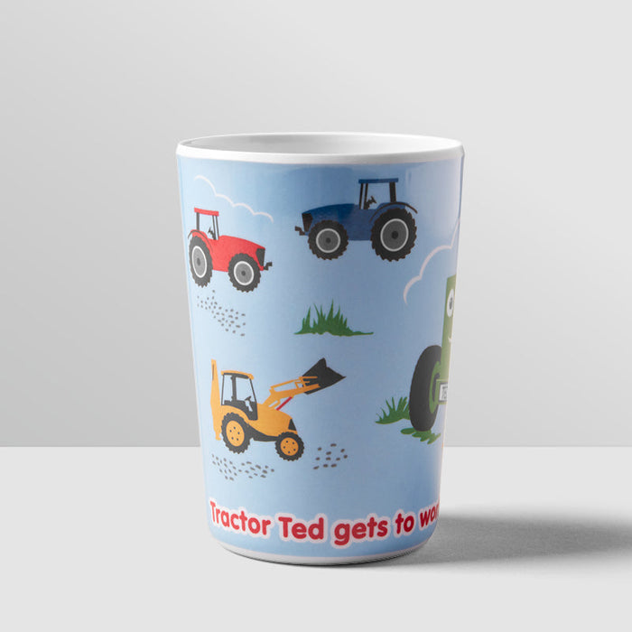 Tractor Ted Machines Beaker Melamine