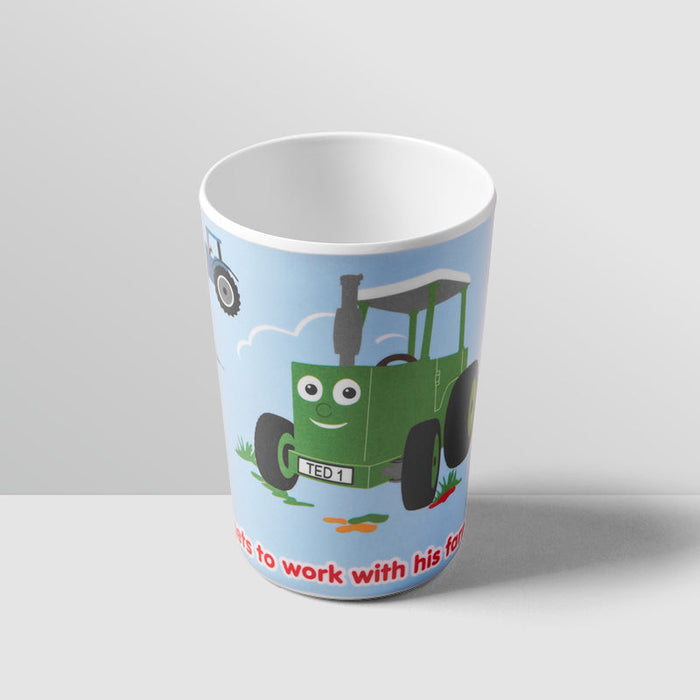 Tractor Ted Machines Beaker Melamine