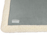 Earthbound Sherpa Blanket Dove Grey
