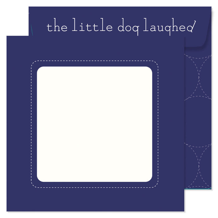 Little Dog Laughed Tabby Cat Card
