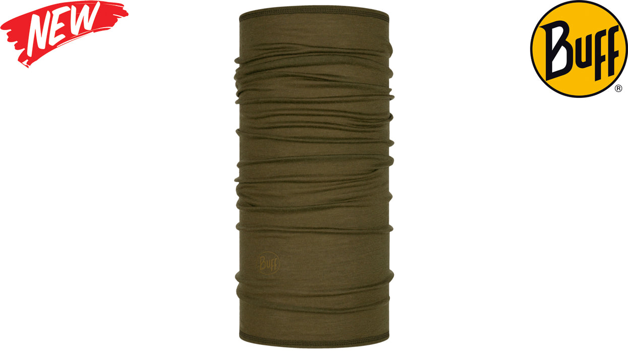 Merino Wool Buff - Solid Bark
