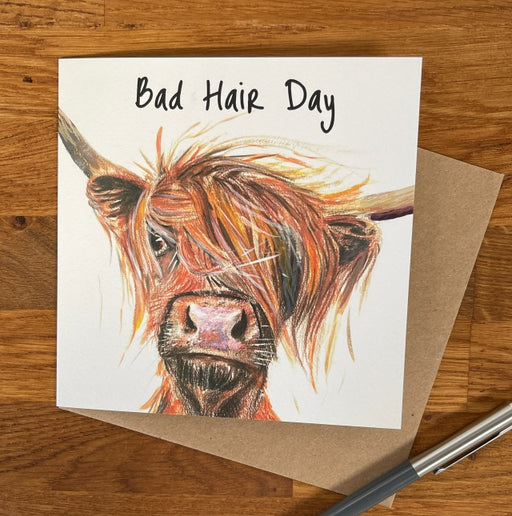 Pankhurst Gallery Bad Hair Day Card
