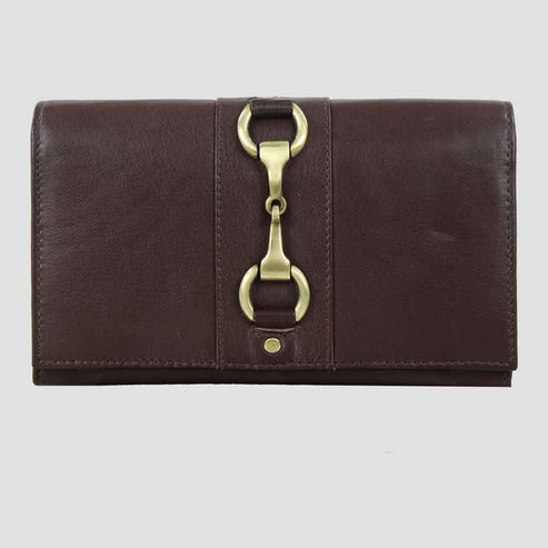 Isla Purse With Snaffle in Brown