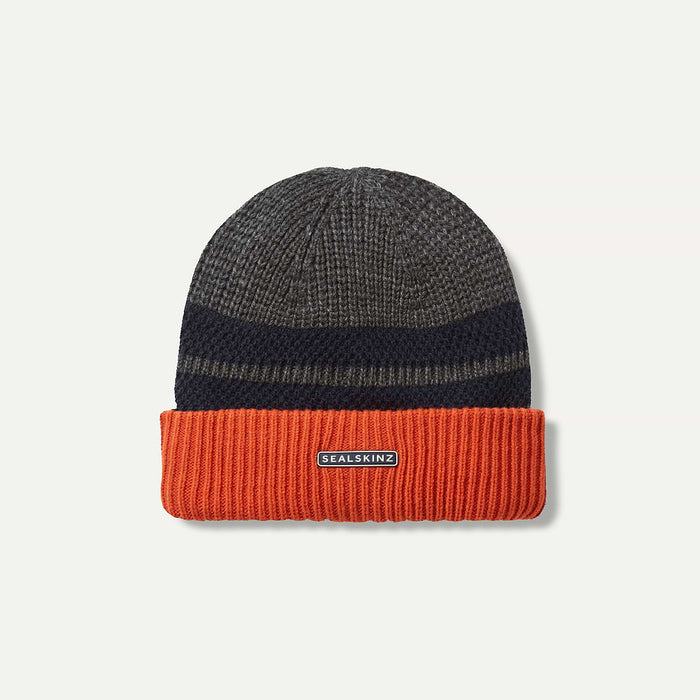 SealSkinz Bittering Waterproof RollCuff Beanie Grey
