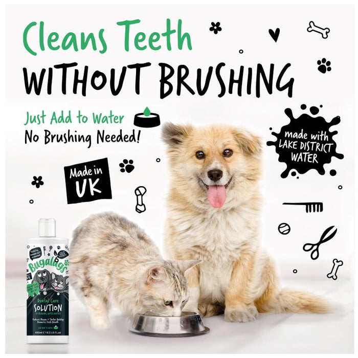 Bugalugs Dental Solution Water Additive 490m