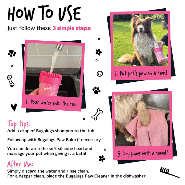 Bugalugs Paw Cleaner Large