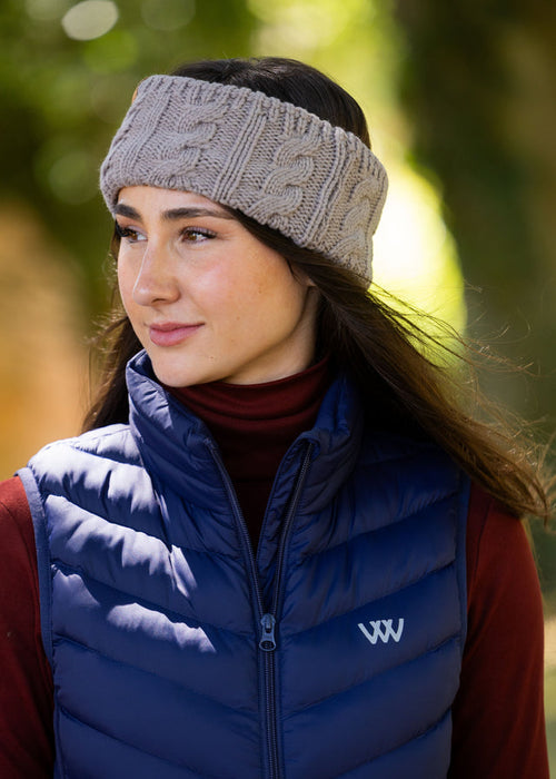 WoofWear Cable Knit Headband
