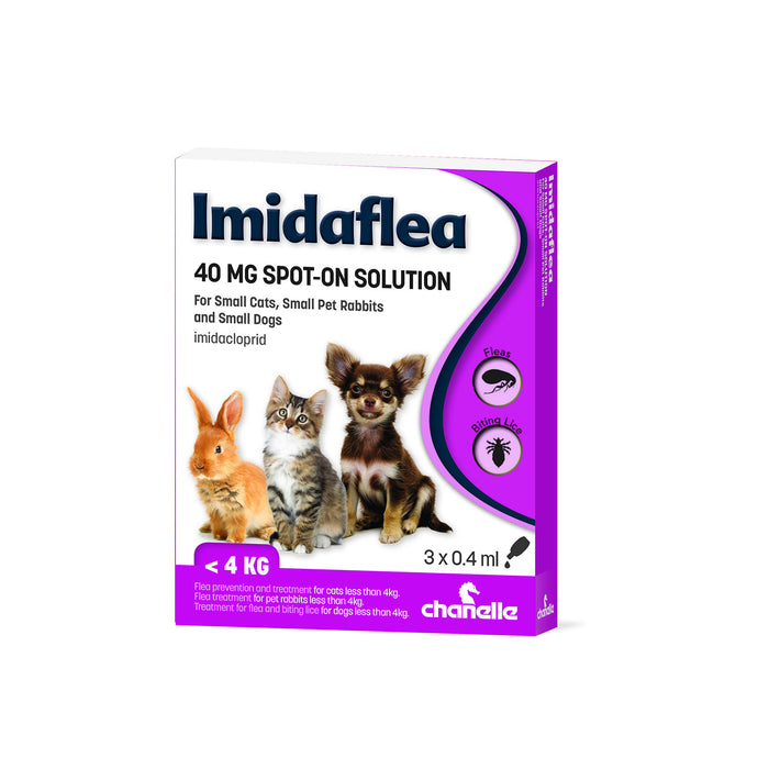 Imidaflea Spot-On <4kg Small Pets 40gm