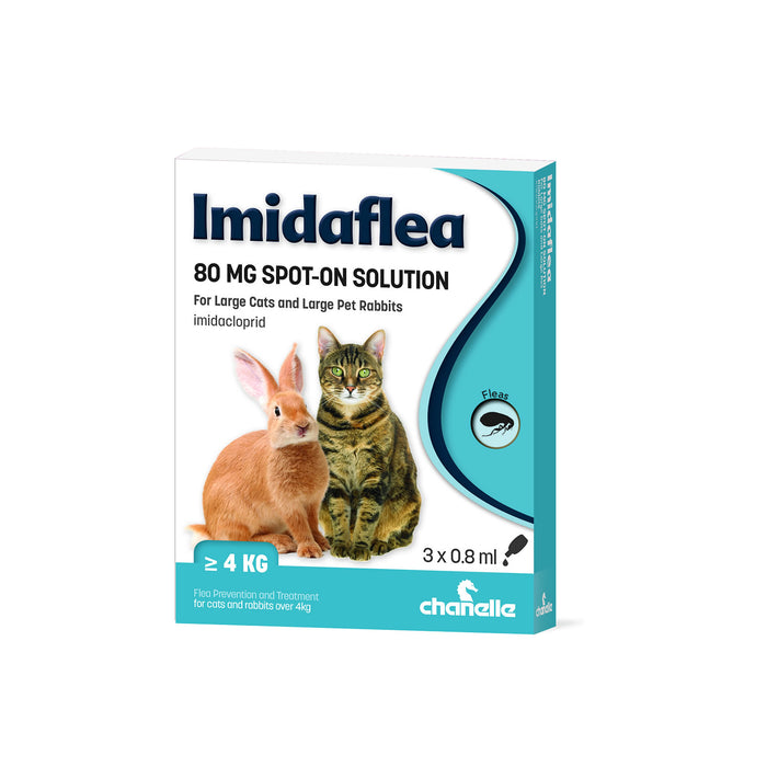 Imidaflea Spot-On >4kg Cats & Rabbits 80g
