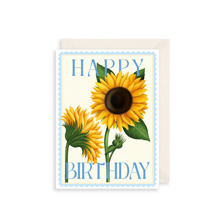 The Art File Sunflower Card
