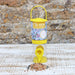 Ch-Eco Recycled Bird Feeder Yellow