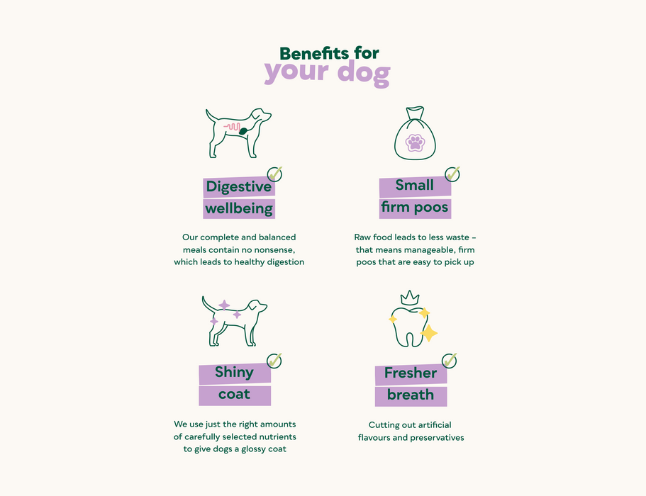 Natures Menu Complete & Balanced 80/20 Turkey Nuggets