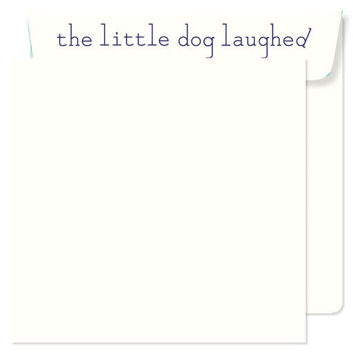 Little Dog Laughed Wedding Dogs Card
