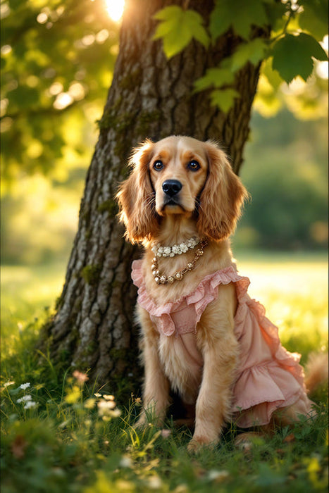 Charles Sainsbury-Plaice Flossie The Cocker Spaniel Card