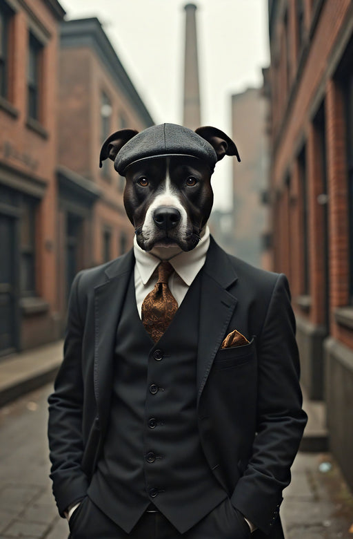 Charles Sainsbury-Plaice Staffy Peaky Blinder Card