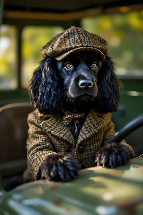 Charles Sainsbury-Plaice Vinnie The Cocker Spaniel Card