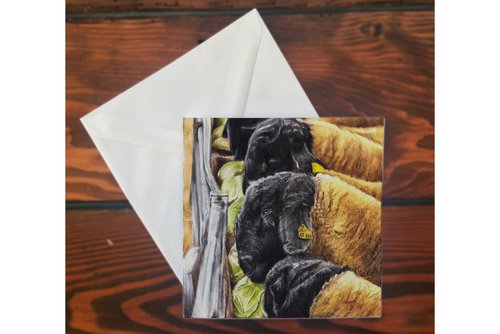 Kate Simpson Cabbages Card