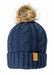 WoofWear Cable Beanie Navy

