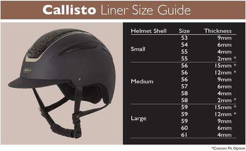 Evoke Callisto Helmet LINER