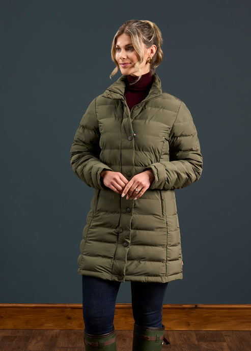 Alan Paine Calsall Ladies Coat Olive
