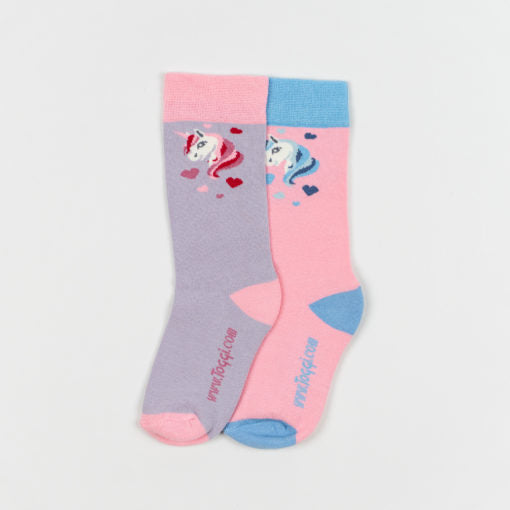 Toggi Child Unicorn Sock Lilac(2) 10-3