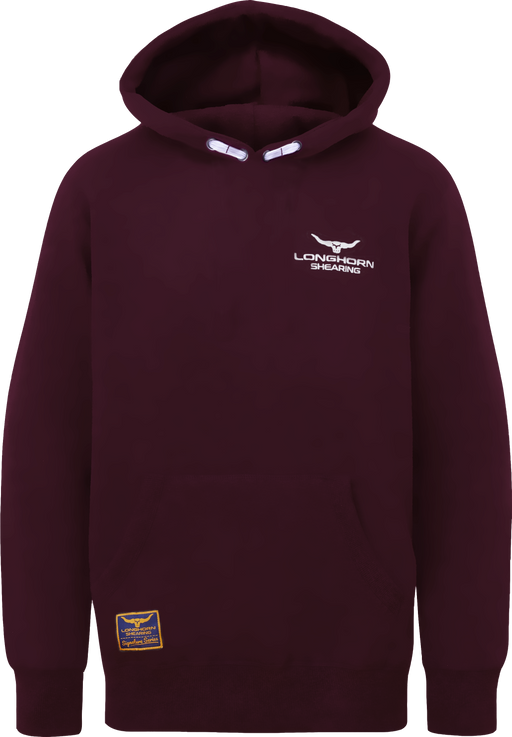 Longhorn Children's Signature Hoodie Burgundy