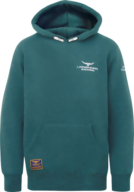 Longhorn Children's Signature Hoodie Dusty Blue