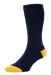 HJ Sock Stripes & Squares 3pk Navy