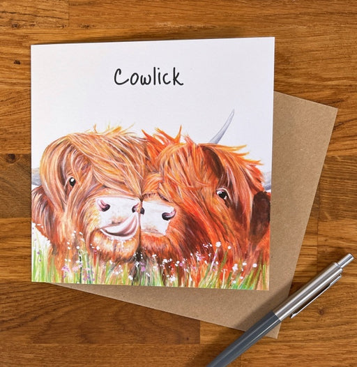 Pankhurst Gallery Cowlick Card