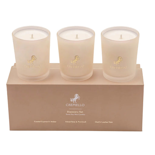 Cremello Gift Pack-3 80g Candles