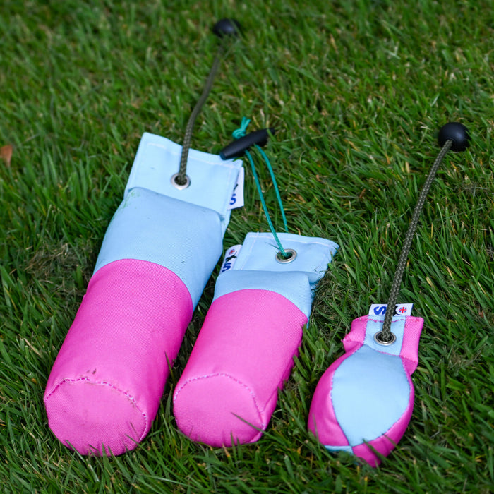 Sporting Saint 1lb Pink & Baby Blue Canvas Dummy
