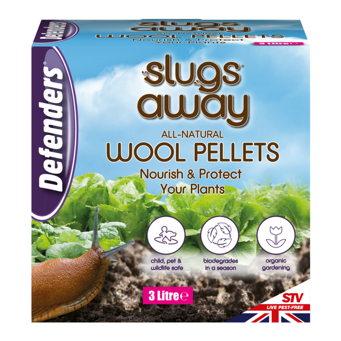 Defenders Slugs Away Wool Pellets 3L