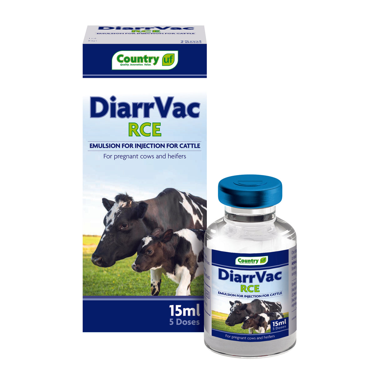 Country UF Diarrvac Vaccine 15ml PML — Welland Valley Feeds Ltd