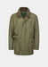 Alan & Paine Mens Didsmere Technical Tweed Coat Olive