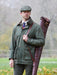 Alan & Paine Mens Didsmere Technical Tweed Coat Olive