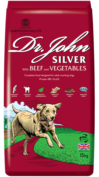 Dr John Silver With Beef 15kg
