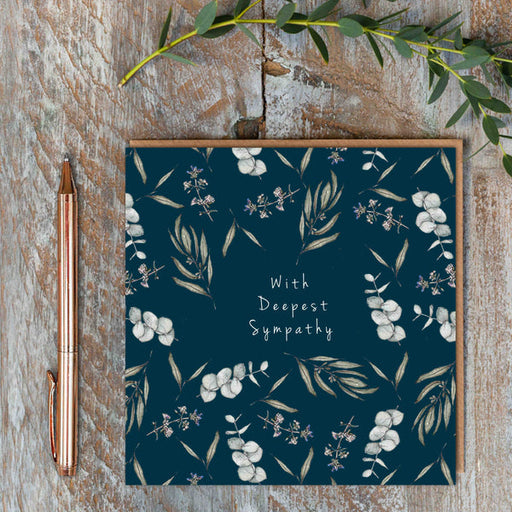 Toasted Crumpet With Deepest Sympathy Card