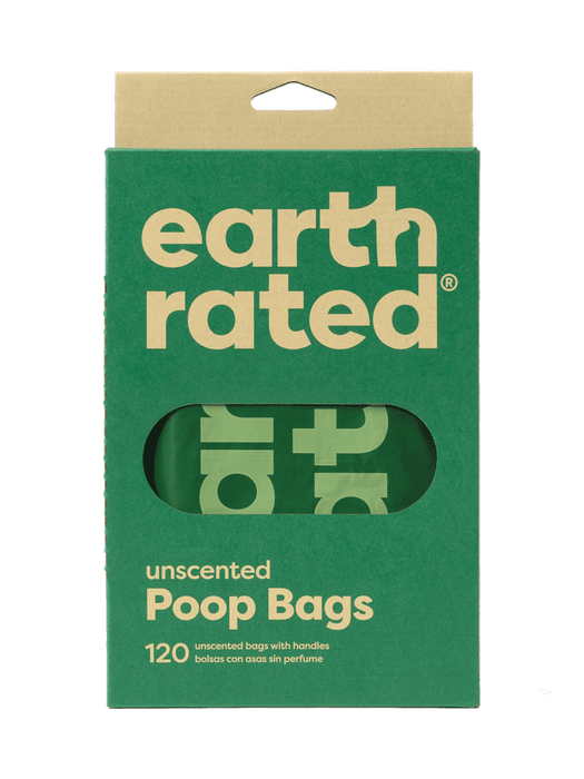 Earth Rated Unscented Tie Poop Bags - 120pk