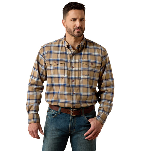 Ariat Men's Rebar Flannel DuraStretch Work Shirt