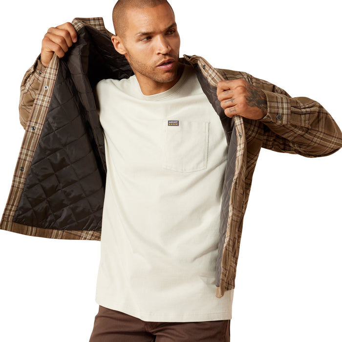 Ariat Men's Rebar Insulated Flannel Shirt Jacket