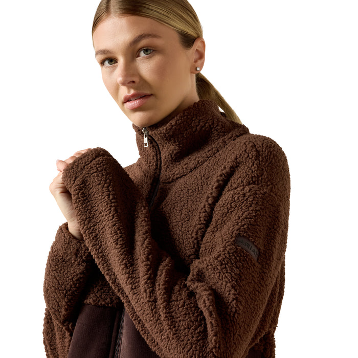 Ariat Women's Laviolette Full Zip Jacket Chocolate Plum