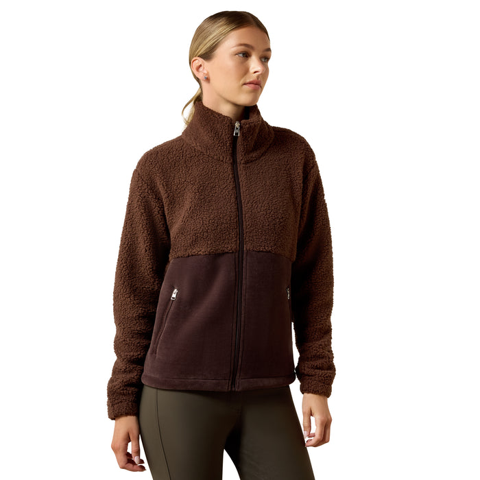 Ariat Women's Laviolette Full Zip Jacket Chocolate Plum