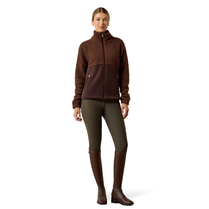 Ariat Women's Laviolette Full Zip Jacket Chocolate Plum