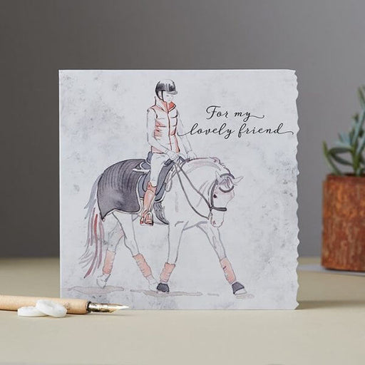 Deckled Edge For My Lovely Friend Card