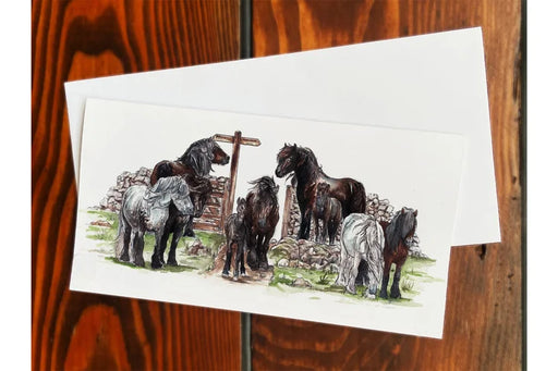 Kate Simpson Fell Pony Herritage Trust Card