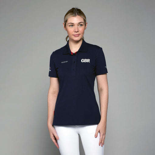 Toggi GBR Womens Vilette Polo Shirt Navy