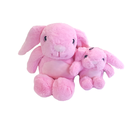 Gor Hugs Mommy Rabbit Pink 38cm